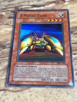 Yugioh Z-Metal Tank MFC-006 Super Rare Holo Card Lightly Played - Image 3