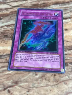 Yugioh Exchange of the Spirit Holo Card SP1-EN004 Ultra Rare Limited Edition MP - Image 3