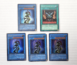 Yugioh Black Luster Soldier & Ritual Card Lot 1st Edition SYE 024 025 LP MP HP - Image 1