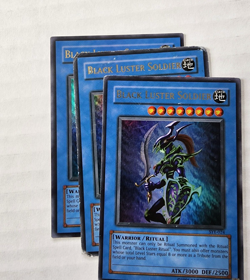 Yugioh Black Luster Soldier & Ritual Card Lot 1st Edition SYE 024 025 LP MP HP - Image 3