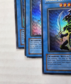 Yugioh Black Luster Soldier & Ritual Card Lot 1st Edition SYE 024 025 LP MP HP - Image 5