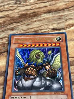 Yugioh Theinen the Great Sphinx Ultra Rare Holo Card EP1-EN001 Lightly Played - Image 2