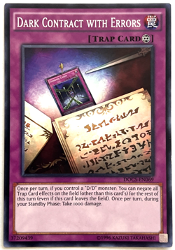 YuGiOh! - Dark Contract with Errors - DOCS-EN069 - Unlimited - Common - Image 1