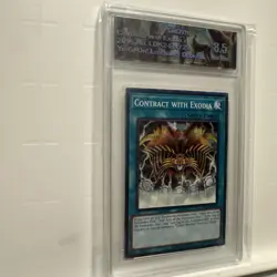 YUGIOH 2016 Contract with Exodia LDK2-ENY29 legendary Decks Graded 8.5 NM - Image 2