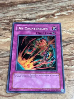 YuGiOh! Des Counterblow AST-107 Super Rare Ancient Sanctuary Lightly Played - Image 1