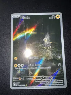 Pokemon TCG Blitzle Card 195/182 Scarlet & Violet Paradox Rift - Image 1