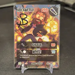 Hermitcraft TCG Series 2 Alter Ego XBCrafted Signed Card - Image 1
