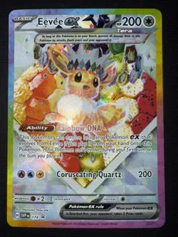 Eevee EX 174 Scarlet & Violet Promo Holo Card Prismatic Evolutions - Image 1