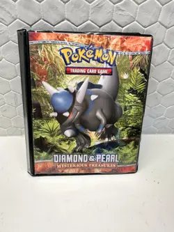 Diamond and Pearl Mysterious treasures Pokemon Trading Card Binder - Image 1