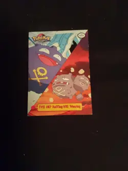 Pokemon Card Topps Tv Animation TV13 #109 Koffing #110 Weezing - LP - Image 1