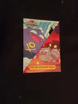 Pokemon Card Topps Tv Animation TV13 #109 Koffing #110 Weezing - LP - Image 3