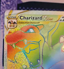 Charizard VSTAR (174/172) Secret Rainbow Hyper Rare Brilliant Stars Pokemon Card - Image 5
