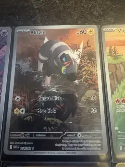 Pokemon Card Lot Of 10 Black Bolt And White Flame Full Arts Victini Zekeom Ex - Image 4