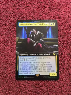 MTG Emet-Selch Of The Third Seat 0170 Extended Art Final Fantasy Foil - Image 1