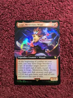 MTG Gogo, Mysterious Mime (Extended Art) 0153 Final Fantasy Foil - Image 1