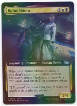 MTG - Rufus Shinra - Final Fantasy FIN - 238 - English - Foil - NM - Image 1