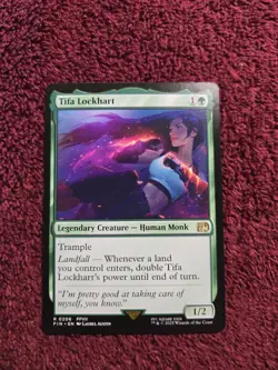 MTG Tifa Lockhart 0206 Final Fantasy Non Foil - Image 1