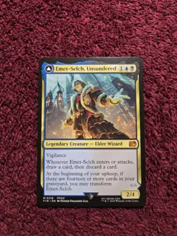 MTG Emet-Selch, Unsundered 0218 Final Fantasy Non Foil - Image 1