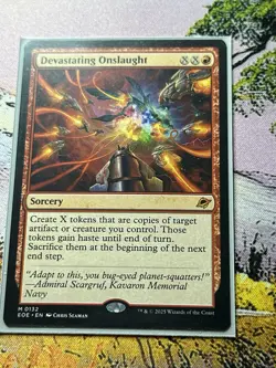 Devastating Onslaught EOE NM MTG - Image 1