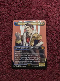 MTG Emet-Selch, Unsundered 0394 Borderless Final Fantasy Non Foil - Image 1