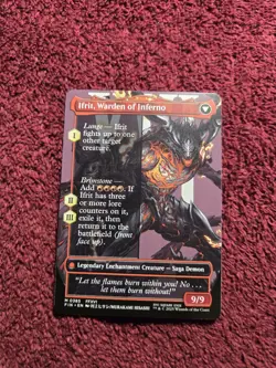 MTG Clive, Ifrit's Dominant 0385 (Borderless) Final Fantasy Non Foil - Image 2
