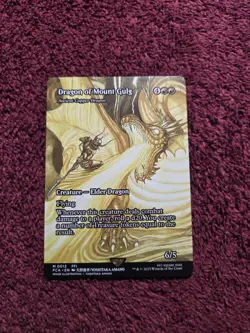 MTG Dragon Of Mount Gulg 0012 (Borderless) Final Fantasy Non Foil - Image 1