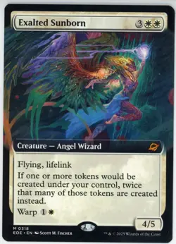 Exalted Sunborn Extended Art Edge of Eternities MTG 0318 EOE - Image 1