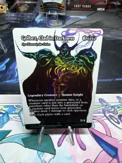 Golbez, Clad in Darkness - Syr Konrad the Grim (U 0010) Foil Showcase MTG FF - Image 1