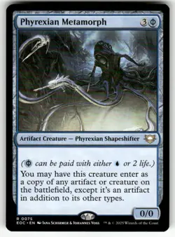 PHYREXIAN METAMORPH #75 (RARE) MTG COMMANDER: EDGE OF ETERNITIES - Image 1