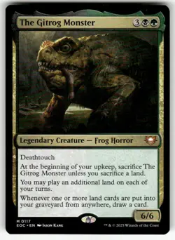 THE GITROG MONSTER #117 (MYTHIC) MTG COMMANDER: EDGE OF ETERNITIES - Image 1