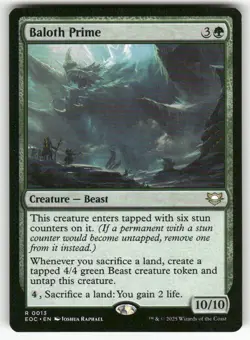 BALOTH PRIME #13 (RARE) MTG COMMANDER: EDGE OF ETERNITIES - Image 1