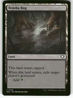 BOJOKA BOG #149 (COMMON LAND) MTG COMMANDER: EDGE OF ETERNITIES - Image 1