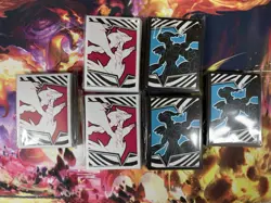 Pokemon X3 Black Bolt & X3 White Flare ETB Sleeves - Image 1
