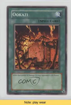 Ookazi Unlimited YuGiOh Starter Deck Kaiba Evolution #SKE-026 2004 READ 3g6 - Image 1