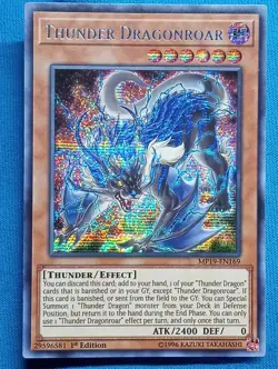 YuGiOh Cards - Thunder Dragonroar - MP19-EN169 - Near Mint! - Image 1