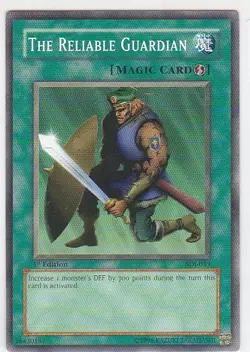 M) Yugioh - Konami - Yu-Gi-Uh! - The Reliable Guardian - SDJ-033 - Trading Card - Image 1