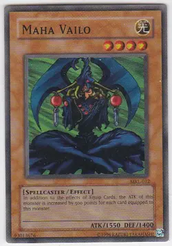M) Yugioh - Konami - Yu-Gi-Uh! - Maha Vailo - MRL-012 - Trading Card - Image 1