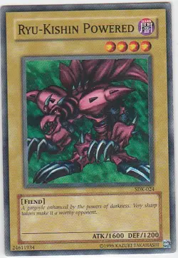 M) Yugioh - Konami - Yu-Gi-Uh! - Ryu-Kishin Powered - SDK-024 - Trading Card - Image 1