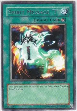 M) Yugioh - Konami - Yu-Gi-Uh! - Spirit Message "I" - LON-089 - Trading Card - Image 1