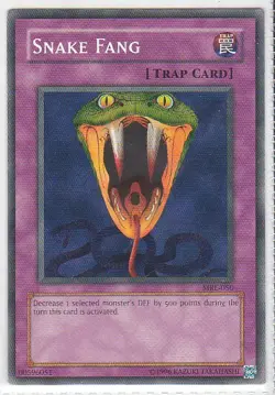 M) Yugioh - Konami - Yu-Gi-Uh! - Snake Fang - MRL-050 - Trading Card - Image 1