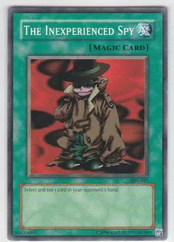 M) Yugioh - Konami - Yu-Gi-Uh! - The Inexperienced Spy - SDK-037 - Trading Card - Image 1