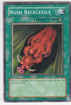 M) Yugioh - Konami - Yu-Gi-Uh! - Rush Recklessly - SDP-033 - Trading Card - Image 1