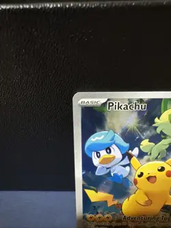 Pikachu 027 Paldea Evolved Scarlet and Violet Promo Pokemon Card Rare Near Mint - Image 2