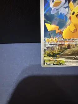 Pikachu 027 Paldea Evolved Scarlet and Violet Promo Pokemon Card Rare Near Mint - Image 4