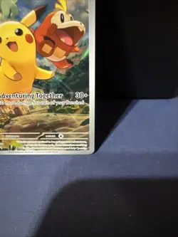 Pikachu 027 Paldea Evolved Scarlet and Violet Promo Pokemon Card Rare Near Mint - Image 5