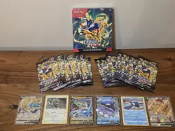 Pokemon Crown Zenith Booster Bundle & Sea And Sky Contents (No jumbo card) 820650858963 - Image 1