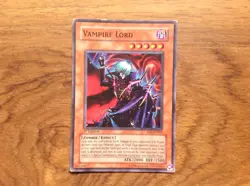 Yu-Gi-Oh! Vampire Lord Card - SD2-EN003 - 1st Edition. Free Postage - Image 3