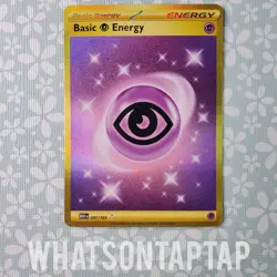 Pokemon Card Basic Psychic Energy 207/165 Secret Rare Scarlet Violet Pokemon 151 - Image 1