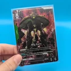 Big Zam GD01-027 R+ | ENGLISH | Gundam Card Game, Newtype Rising NM - Image 1