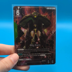 Big Zam GD01-027 R+ | ENGLISH | Gundam Card Game, Newtype Rising NM - Image 2